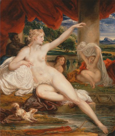Diana al bagno da James Ward